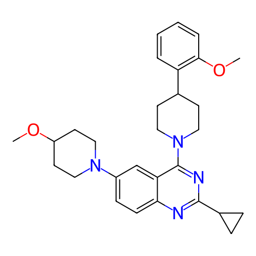 Chemical structure of BindingDB Monomer ID 297575