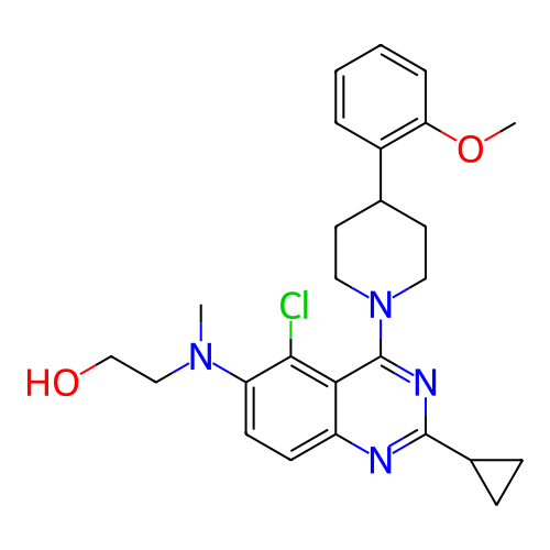 Chemical structure of BindingDB Monomer ID 297601