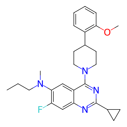 Chemical structure of BindingDB Monomer ID 297603