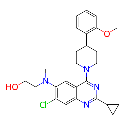 Chemical structure of BindingDB Monomer ID 297605
