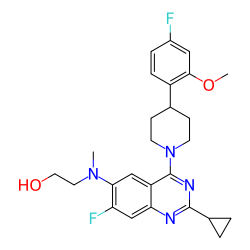 Chemical structure of BindingDB Monomer ID 297608