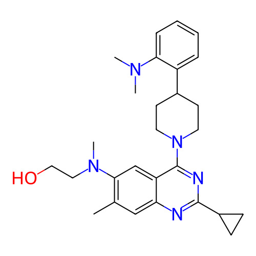 Chemical structure of BindingDB Monomer ID 297614