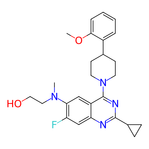 Chemical structure of BindingDB Monomer ID 297622