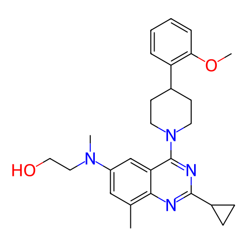 Chemical structure of BindingDB Monomer ID 297623