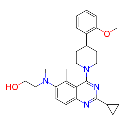 Chemical structure of BindingDB Monomer ID 297624
