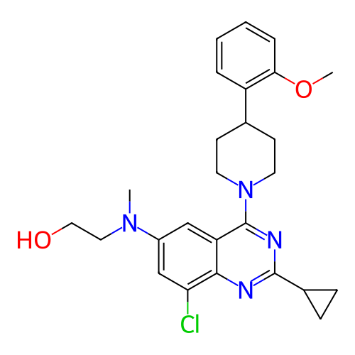 Chemical structure of BindingDB Monomer ID 297628