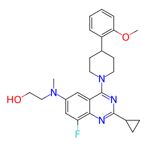 Chemical structure of BindingDB Monomer ID 297631