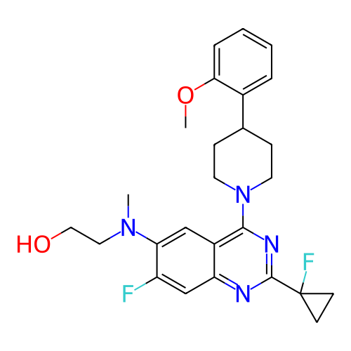 Chemical structure of BindingDB Monomer ID 297669