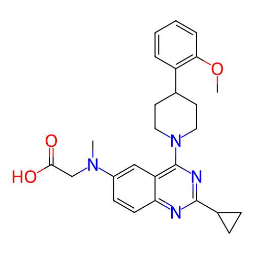 Chemical structure of BindingDB Monomer ID 297677