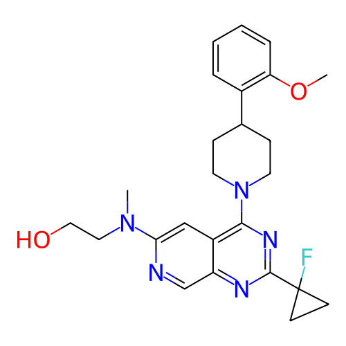 Chemical structure of BindingDB Monomer ID 297692