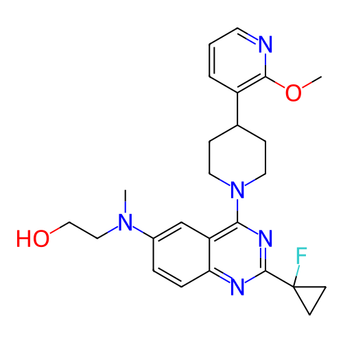 Chemical structure of BindingDB Monomer ID 297704