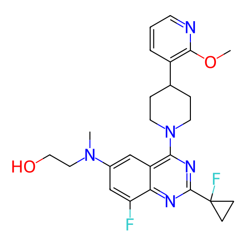 Chemical structure of BindingDB Monomer ID 297711