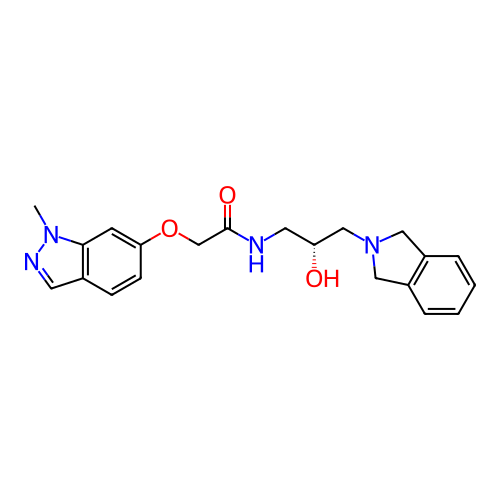 Chemical structure of BindingDB Monomer ID 297746
