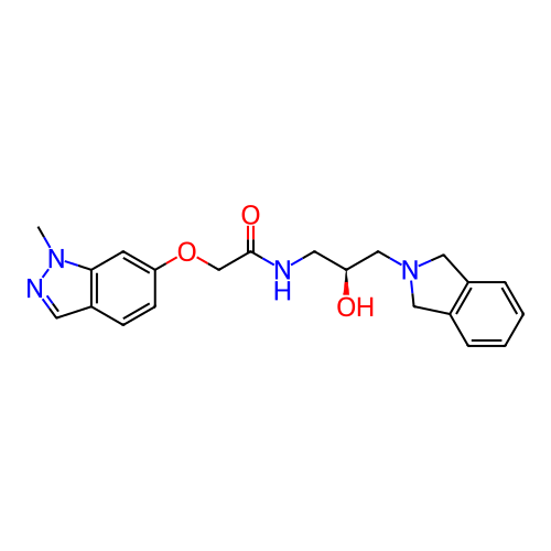 Chemical structure of BindingDB Monomer ID 297748