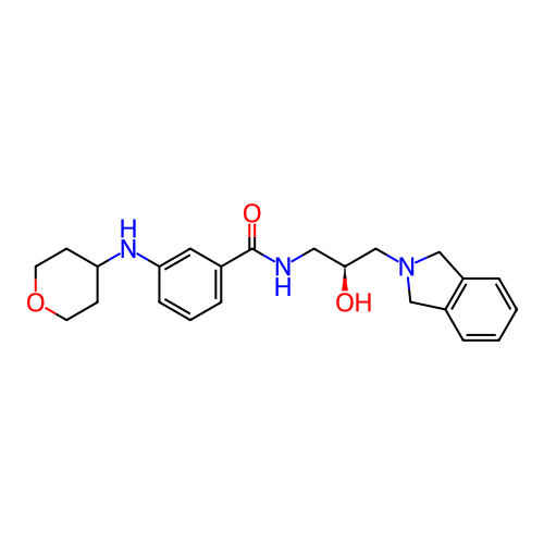 Chemical structure of BindingDB Monomer ID 297749