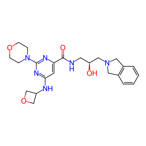 Chemical structure of BindingDB Monomer ID 297756