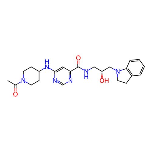 Chemical structure of BindingDB Monomer ID 297761