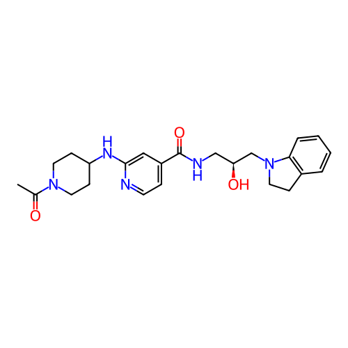 Chemical structure of BindingDB Monomer ID 297762