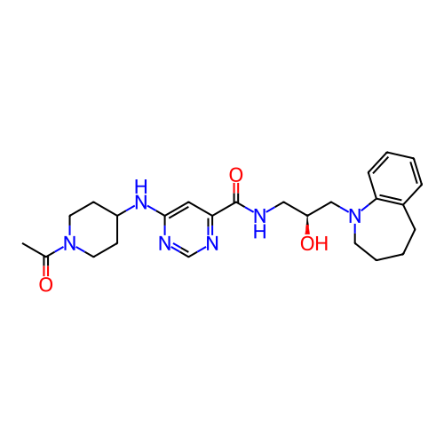 Chemical structure of BindingDB Monomer ID 297765