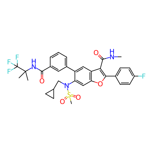 Chemical structure of BindingDB Monomer ID 298500