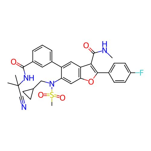 Chemical structure of BindingDB Monomer ID 298502