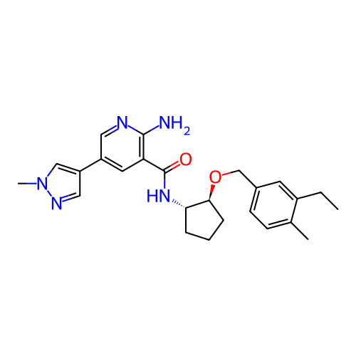 Chemical structure of BindingDB Monomer ID 298615