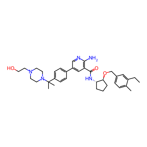 Chemical structure of BindingDB Monomer ID 298954
