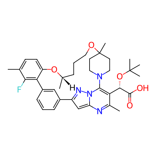 Chemical structure of BindingDB Monomer ID 299215