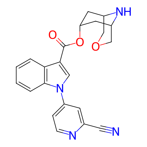 Chemical structure of BindingDB Monomer ID 299221