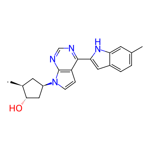 Chemical structure of BindingDB Monomer ID 299243