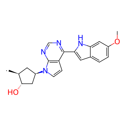 Chemical structure of BindingDB Monomer ID 299257