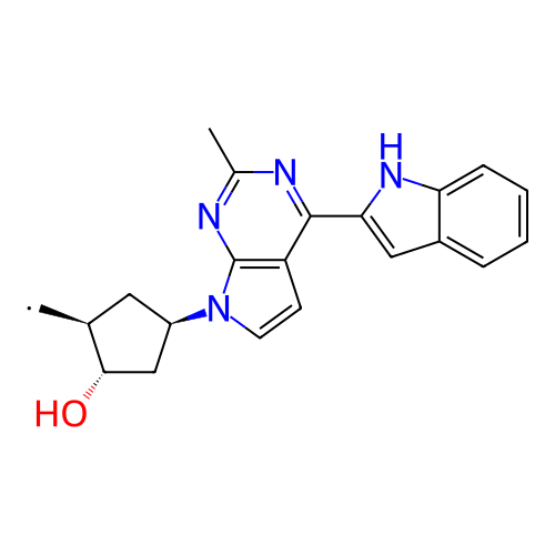 Chemical structure of BindingDB Monomer ID 299259