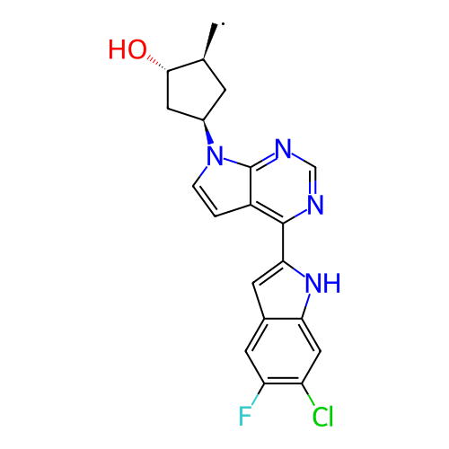 Chemical structure of BindingDB Monomer ID 299263