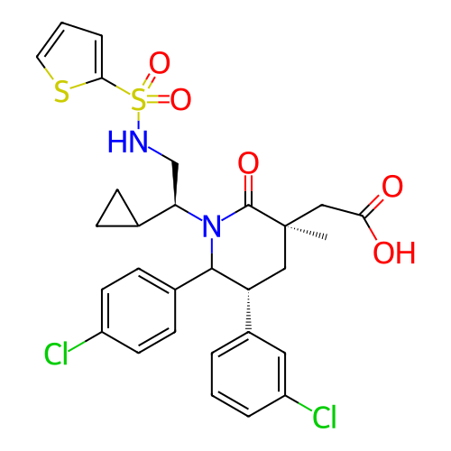 Chemical structure of BindingDB Monomer ID 299586