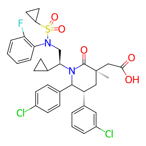 Chemical structure of BindingDB Monomer ID 299596