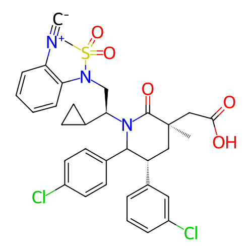 Chemical structure of BindingDB Monomer ID 299600