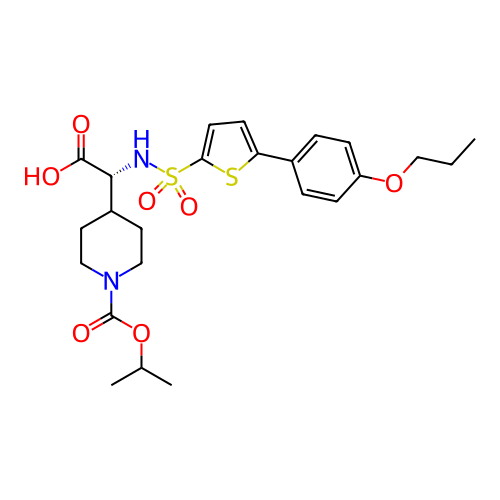 Chemical structure of BindingDB Monomer ID 30370