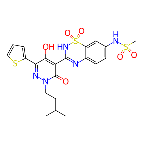 Chemical structure of BindingDB Monomer ID 30407
