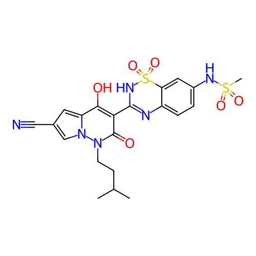 Chemical structure of BindingDB Monomer ID 30412