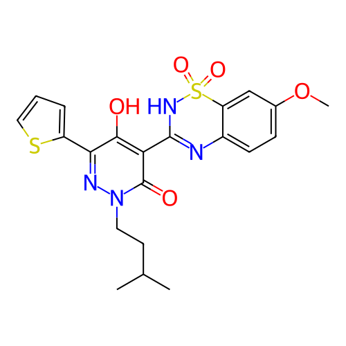 Chemical structure of BindingDB Monomer ID 30422