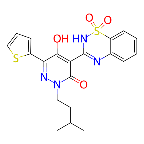 Chemical structure of BindingDB Monomer ID 30423