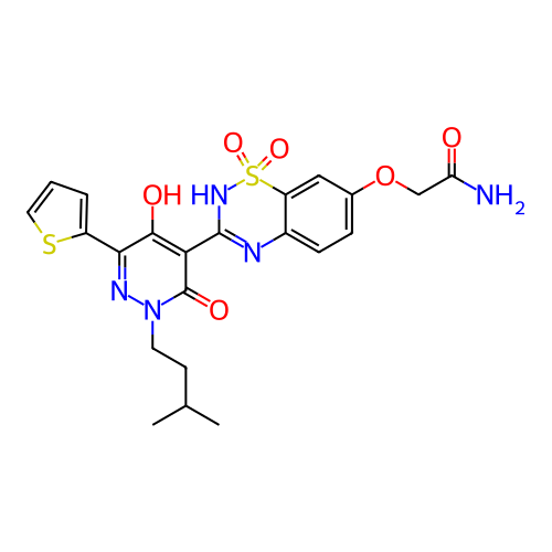 Chemical structure of BindingDB Monomer ID 30425