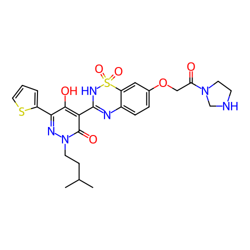 Chemical structure of BindingDB Monomer ID 30431