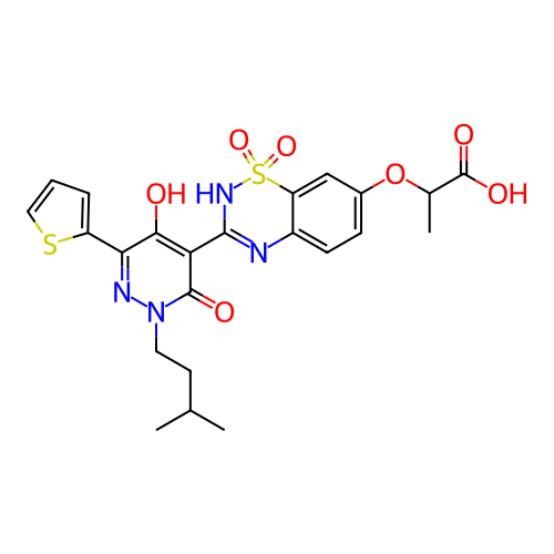 Chemical structure of BindingDB Monomer ID 30433