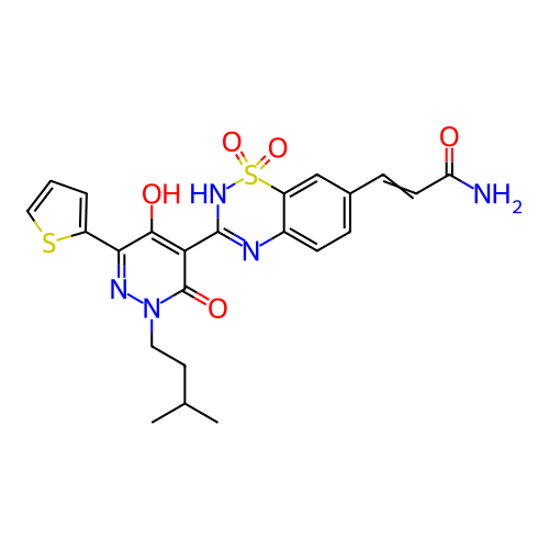 Chemical structure of BindingDB Monomer ID 30436