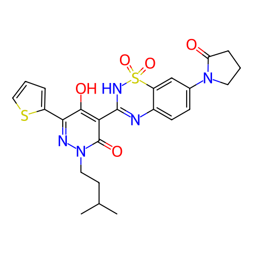 Chemical structure of BindingDB Monomer ID 30439