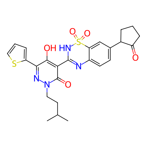 Chemical structure of BindingDB Monomer ID 30440