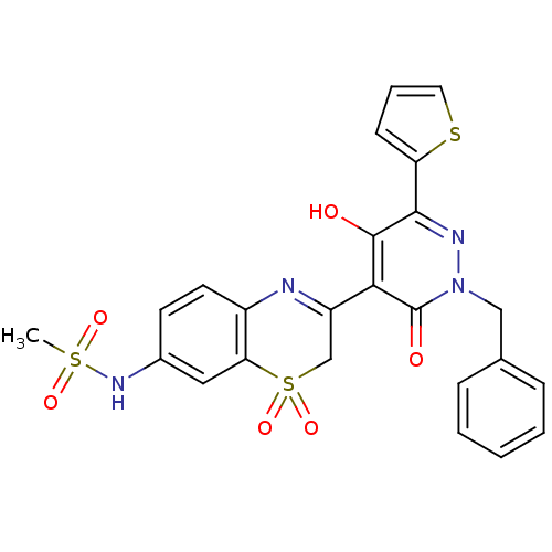 Chemical structure of BindingDB Monomer ID 30461