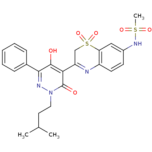 Chemical structure of BindingDB Monomer ID 30462