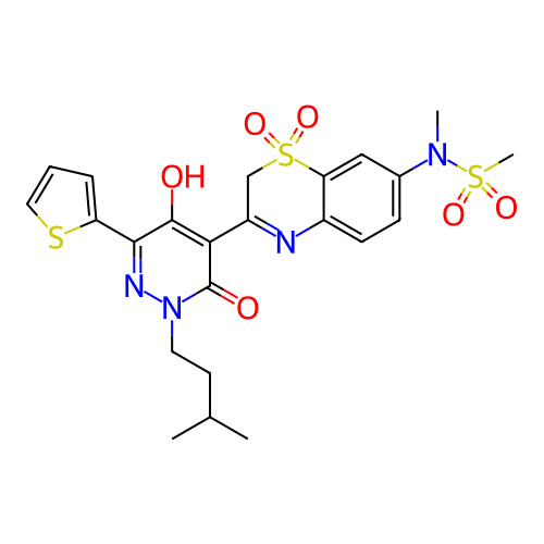 Chemical structure of BindingDB Monomer ID 30464